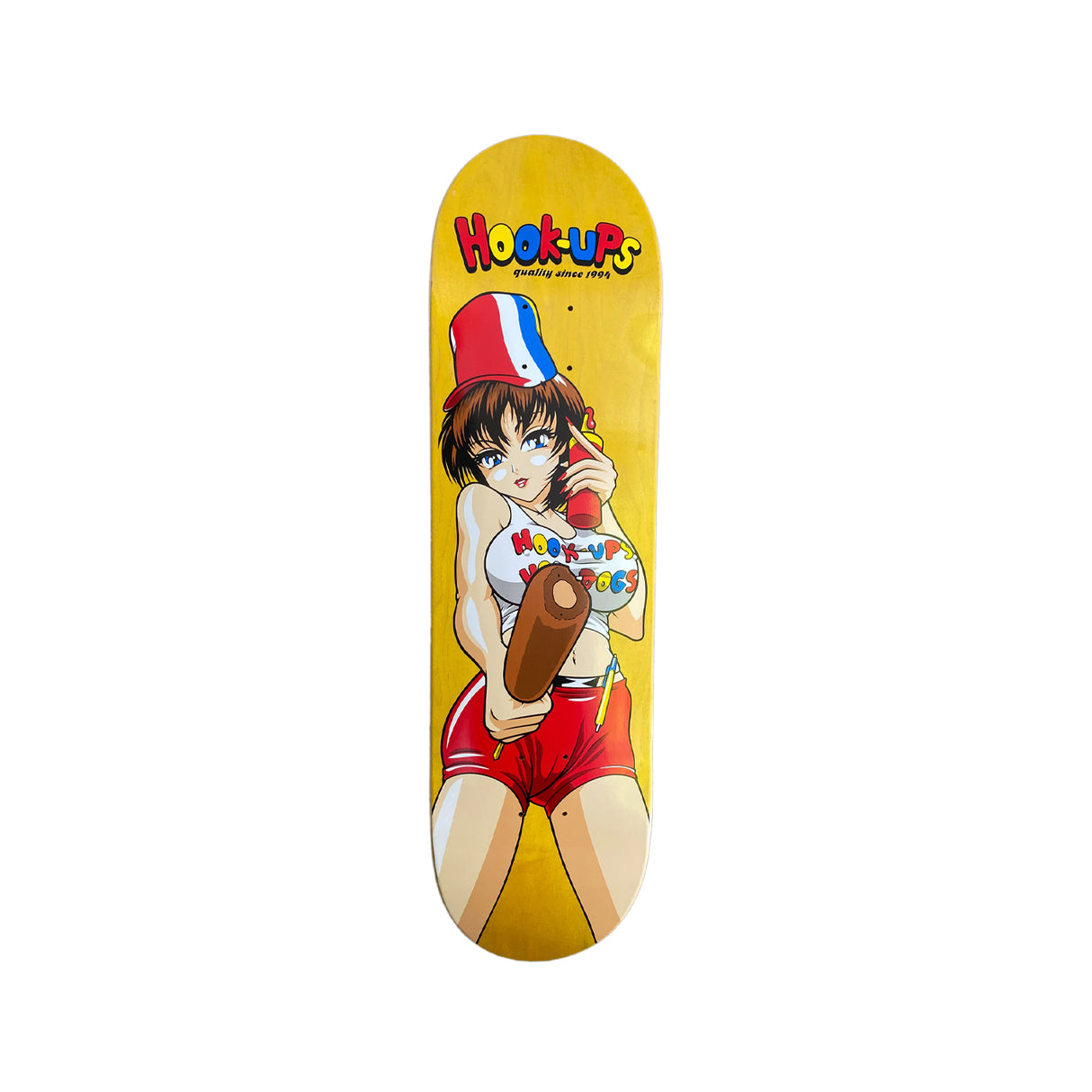 Hook-Ups Hot Dogs 8.5 x 32.25 Deck w/ Pepper Grip