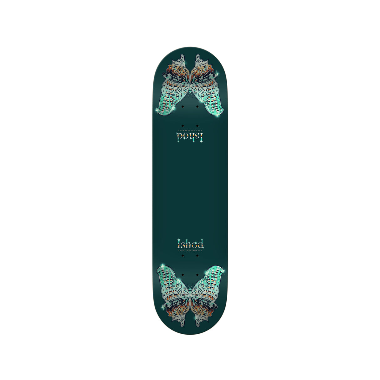 Real Ishod Mariposa Chrome Redux 8.5 x 32.2 Deck w/ Pepper Grip