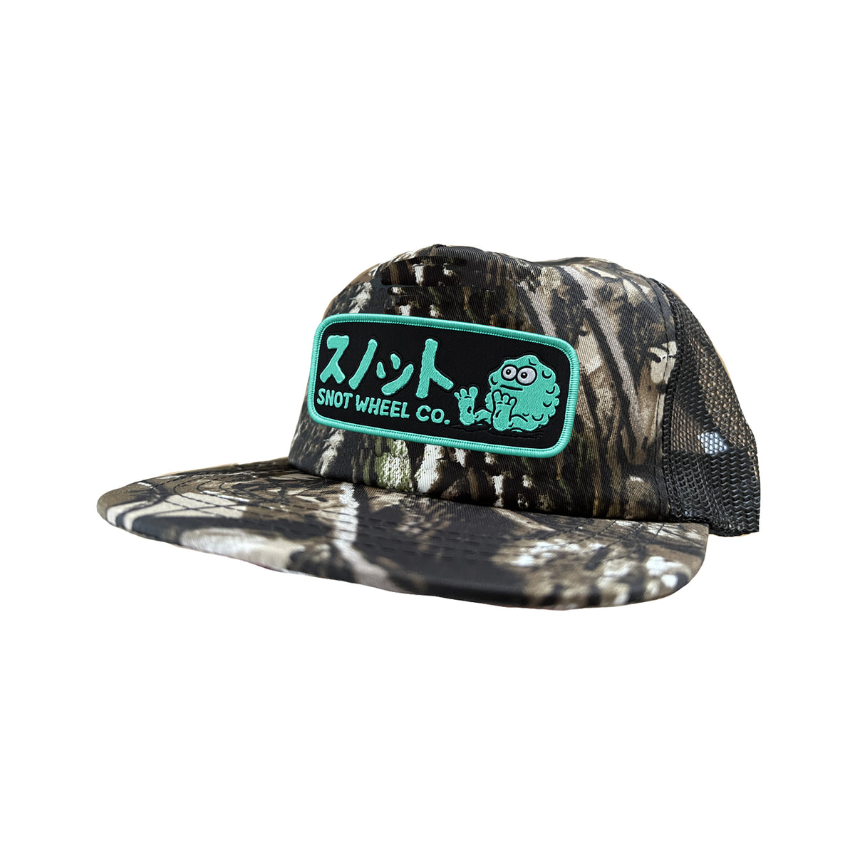Snot Wheel Co. Japan Camo Trucker Hat