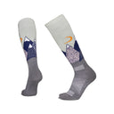 Le Bent Kids Snowy Mountains Light Cushion Snow Socks