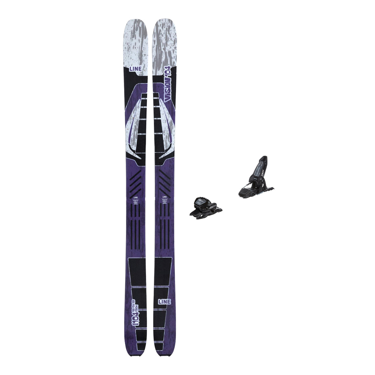 Line Vision 104 Skis + Griffon 13 Bindings Package | 2026