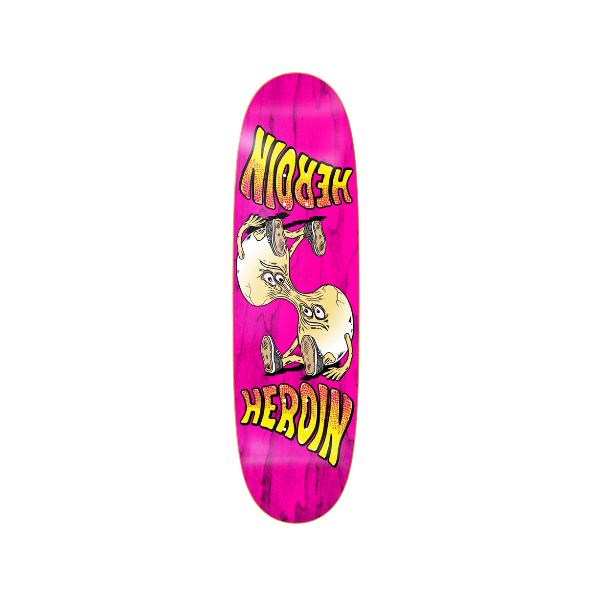 Heroin Merged Egg 8.88 x 31.9 Deck w/ Pepper Grip