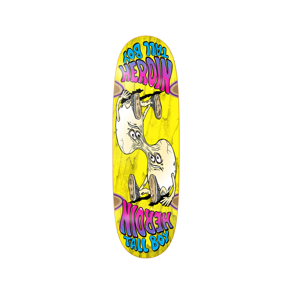 Heroin Merged Tall Boy 10.25 Deck w/ Pepper Grip