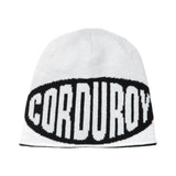 Corduroy No Regrets Reversible Skully Beanie