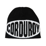 Corduroy No Regrets Reversible Skully Beanie