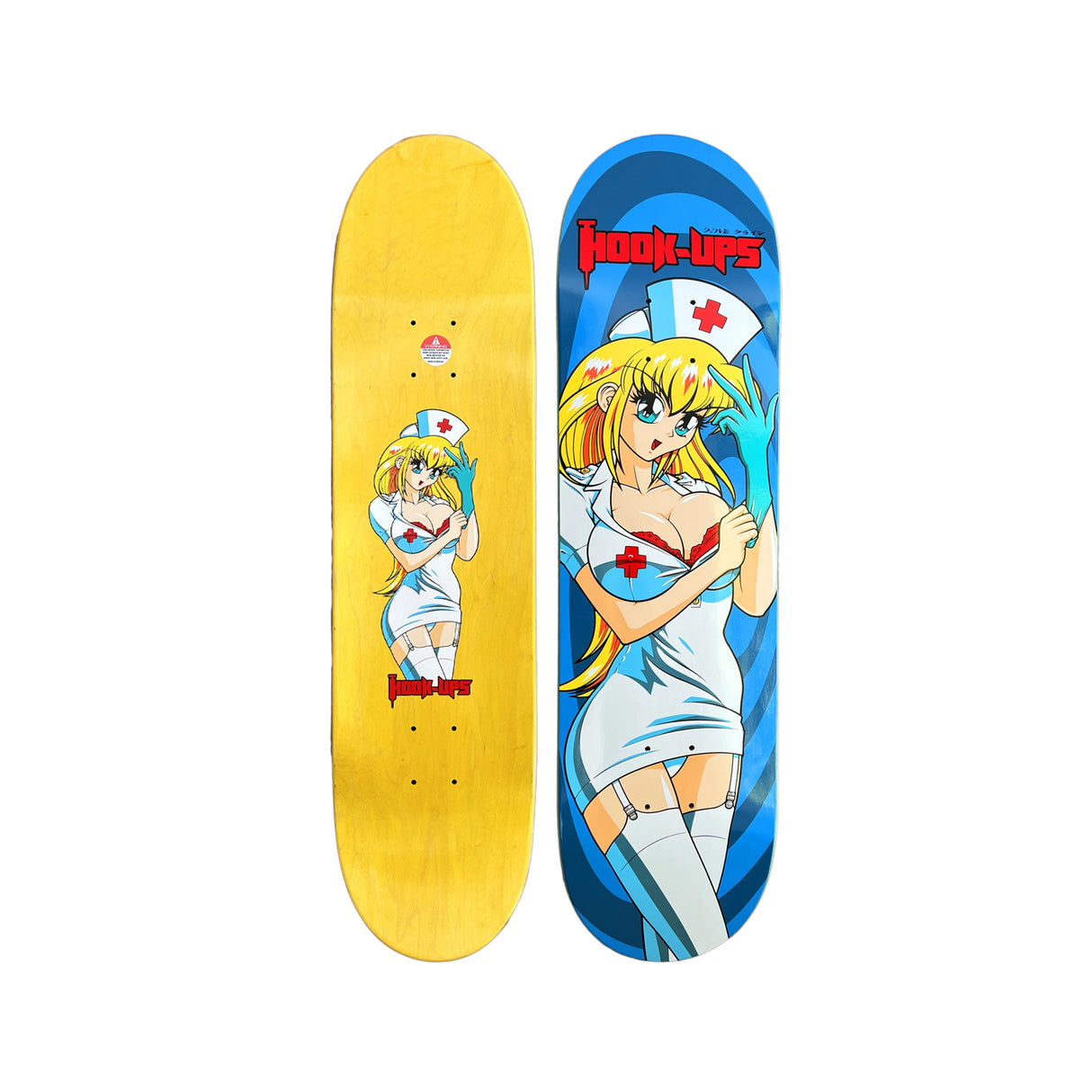 Hook-Ups Nurse Daisy 8.25 x 32.25 Deck w/ Pepper Grip