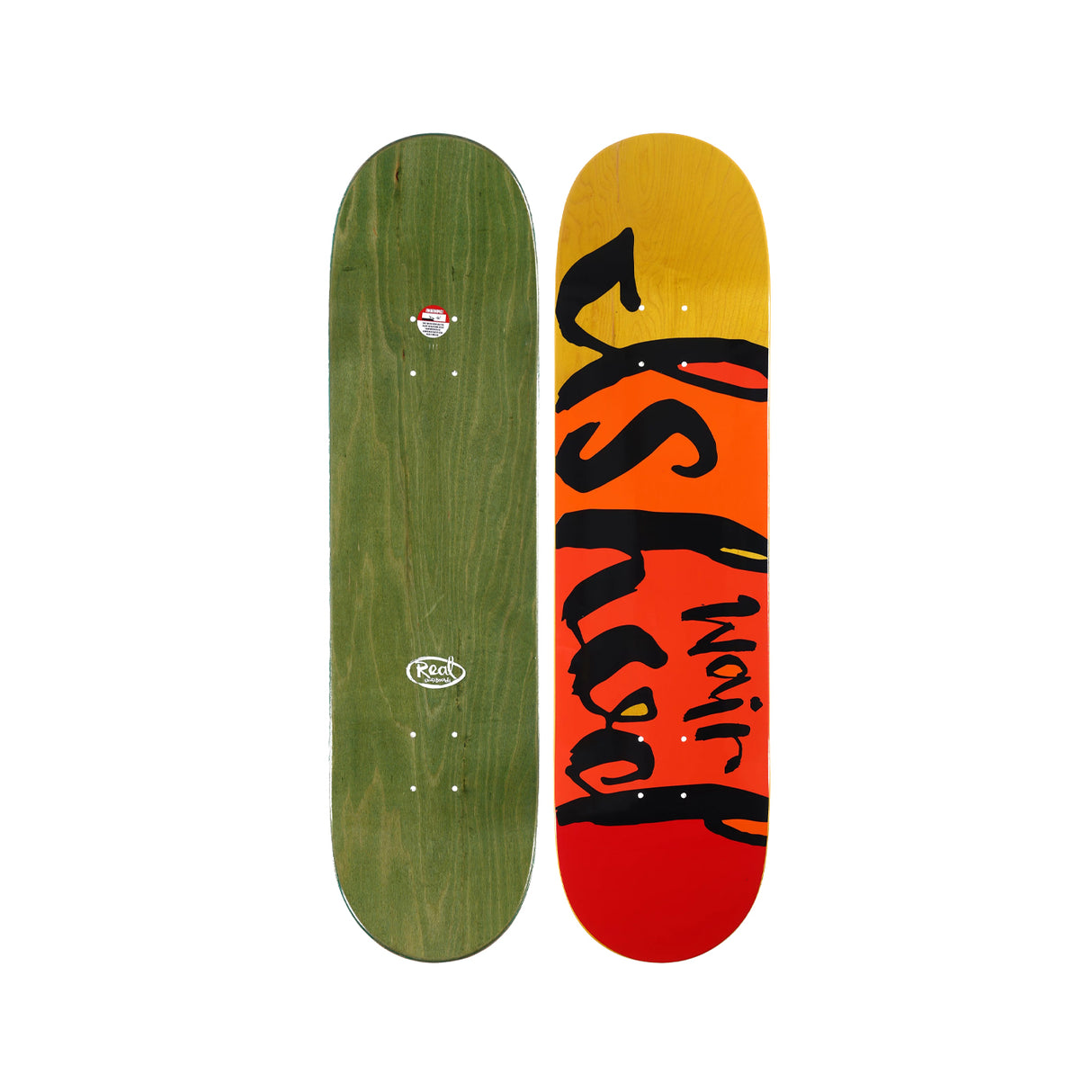 Real Ishod Script Colorblock 8.28 x 31.7 Deck w/ Pepper Grip