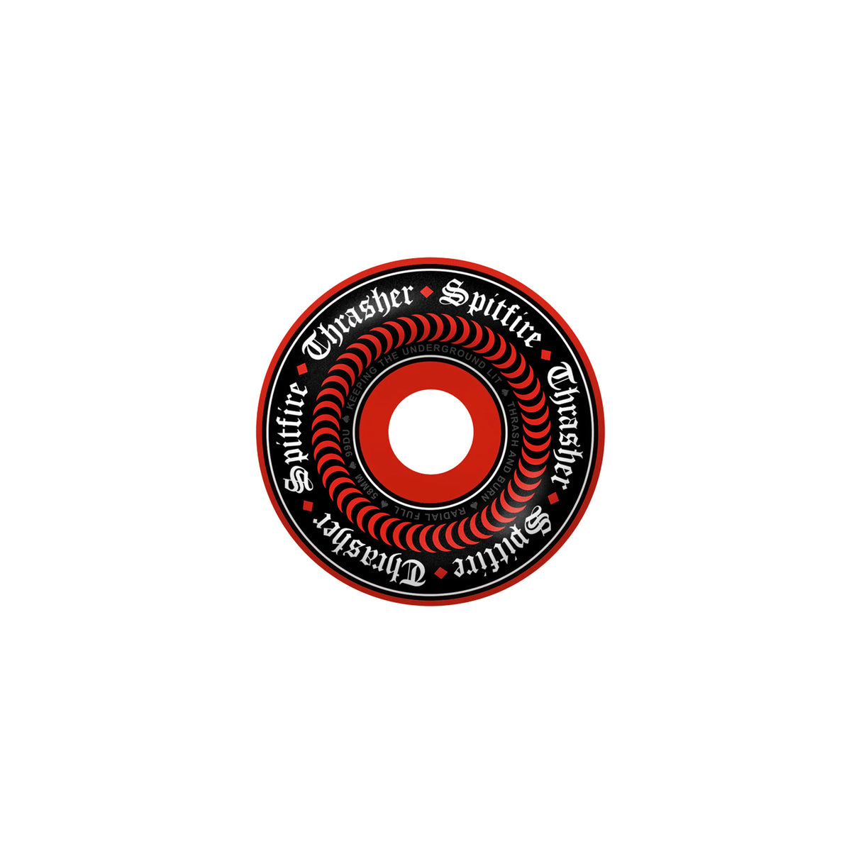 Spitfire x Thrasher F4 Oath Wheels | 99A