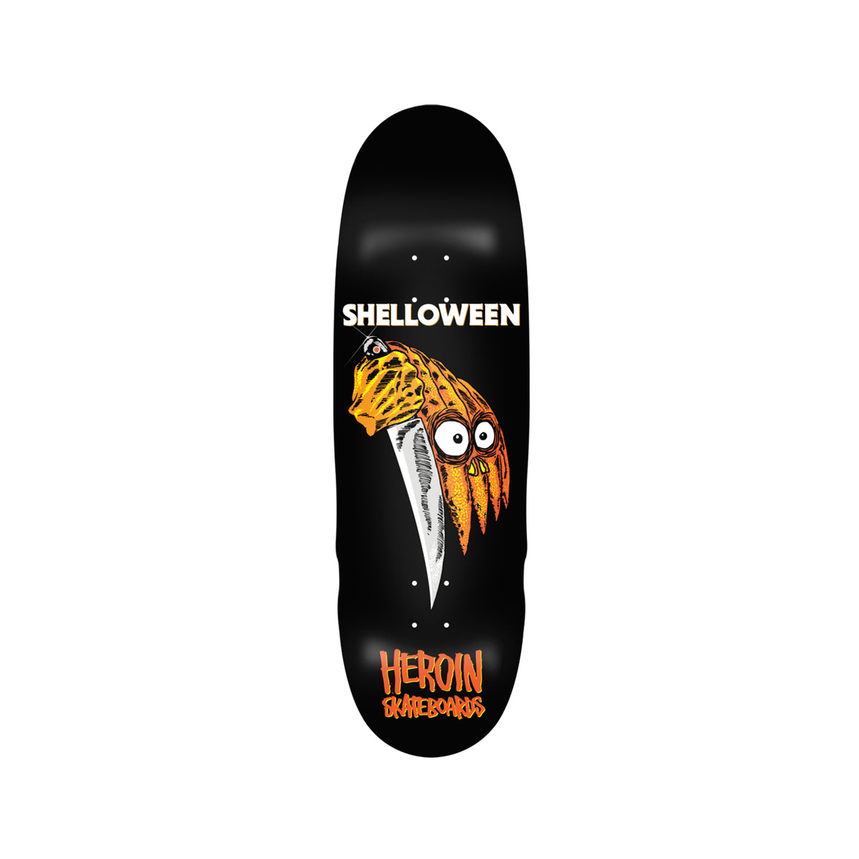 Heroin Skateboards Shelloween 9.625 x 32 Deck