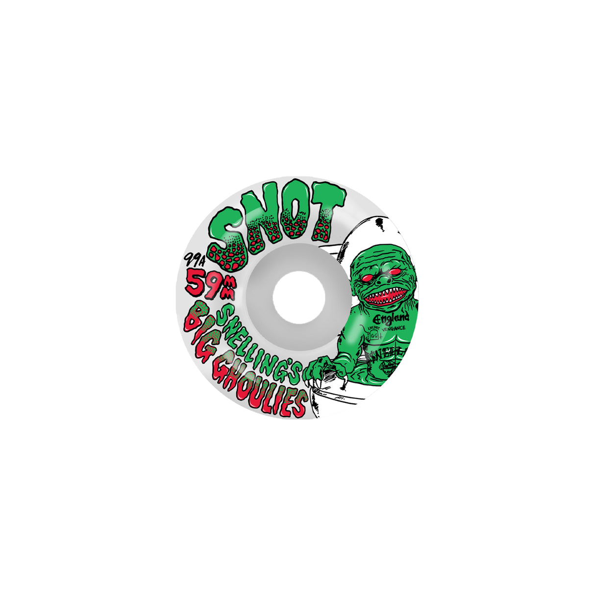 Snot Wheel Co. 59mm Snelling Big Ghoulies Wheels | 99A