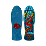 Powell Peralta Steve Caballero Chinese Dragon Aqua Foil 10 x 30 Deck w/ Pepper Grip