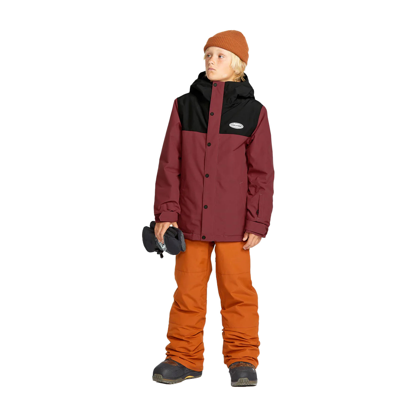 VOLCOM kids XL 160サイズ 上下セット オレンジ Volcom Kids Stone 91 Insulated Jacket - Gravitee Boardshop