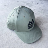Baker Street Classic Logo Solid Twill Trucker Hat