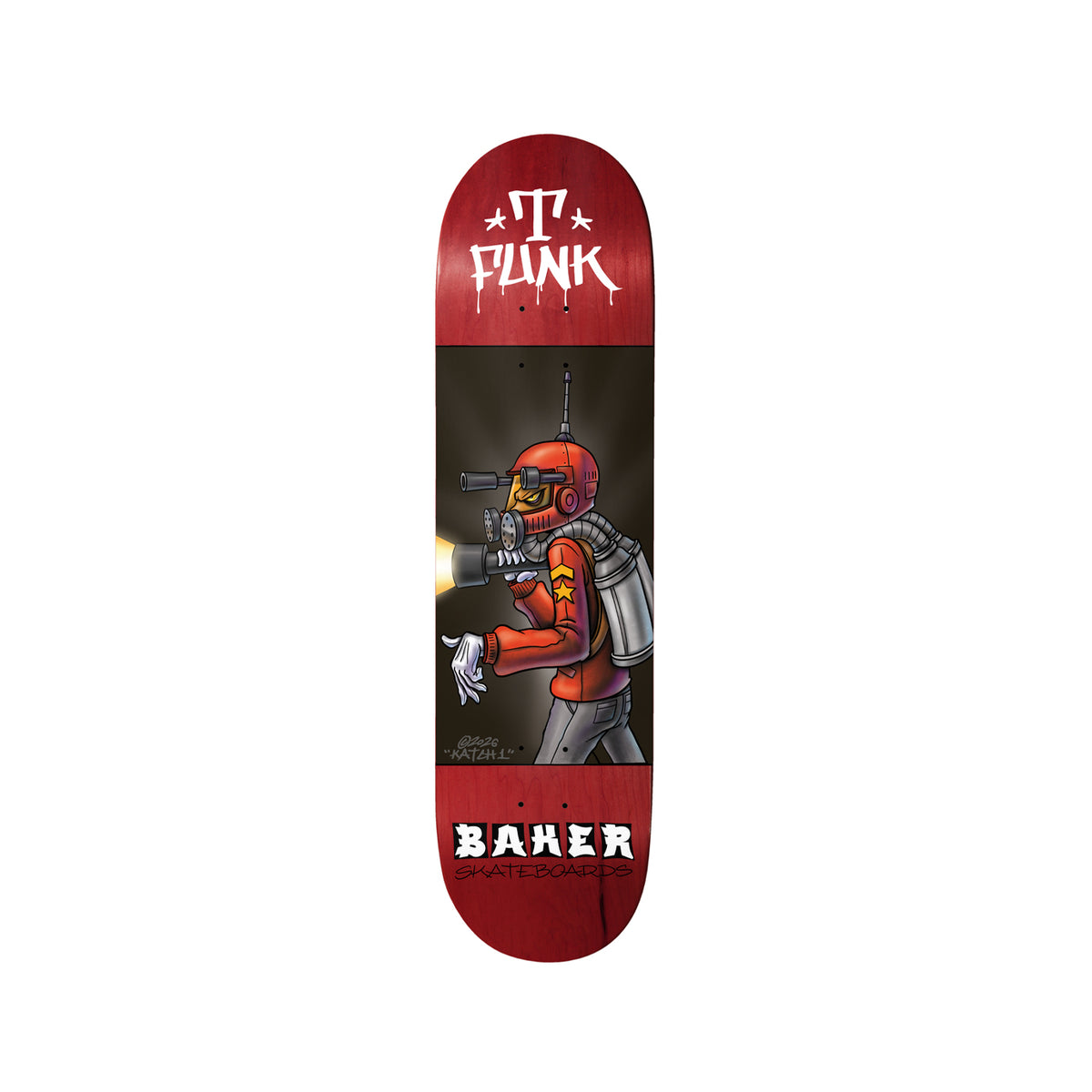 BAKER T-Funk Katch1 8 x 32 Deck w/ Pepper Grip