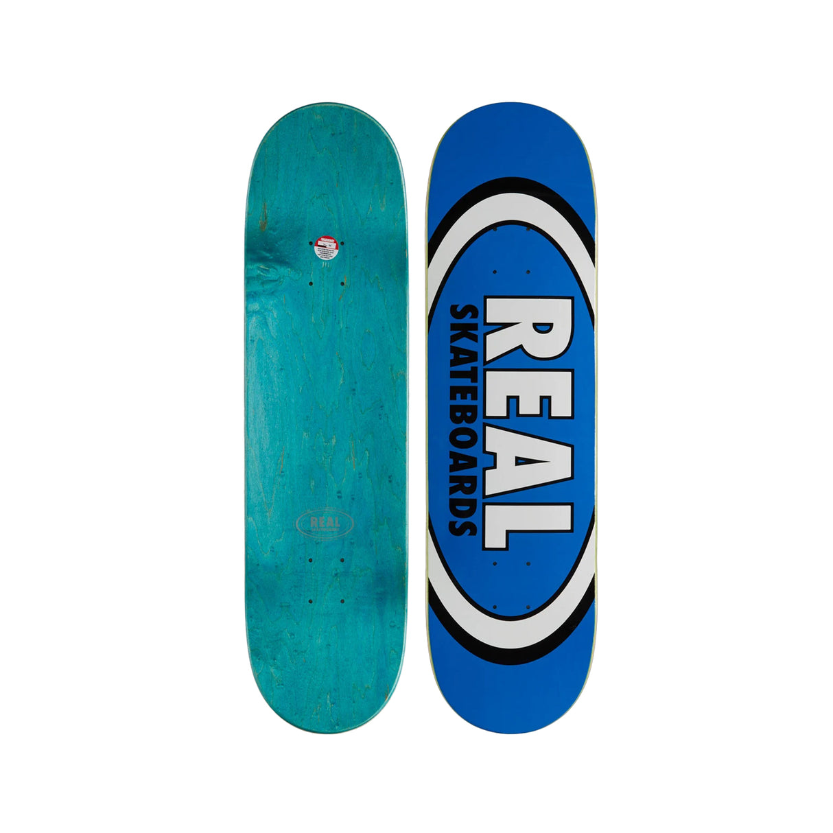 Real Team Classic Oval 8.5 x 31.8 Deck w/ Pepper Grip