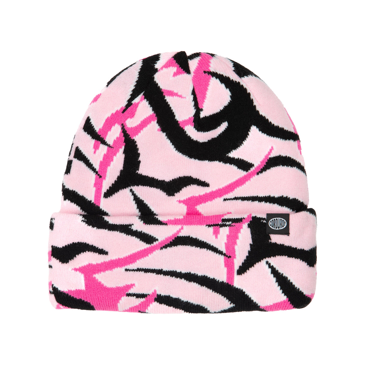 Corduroy Tribal Camo Beanie