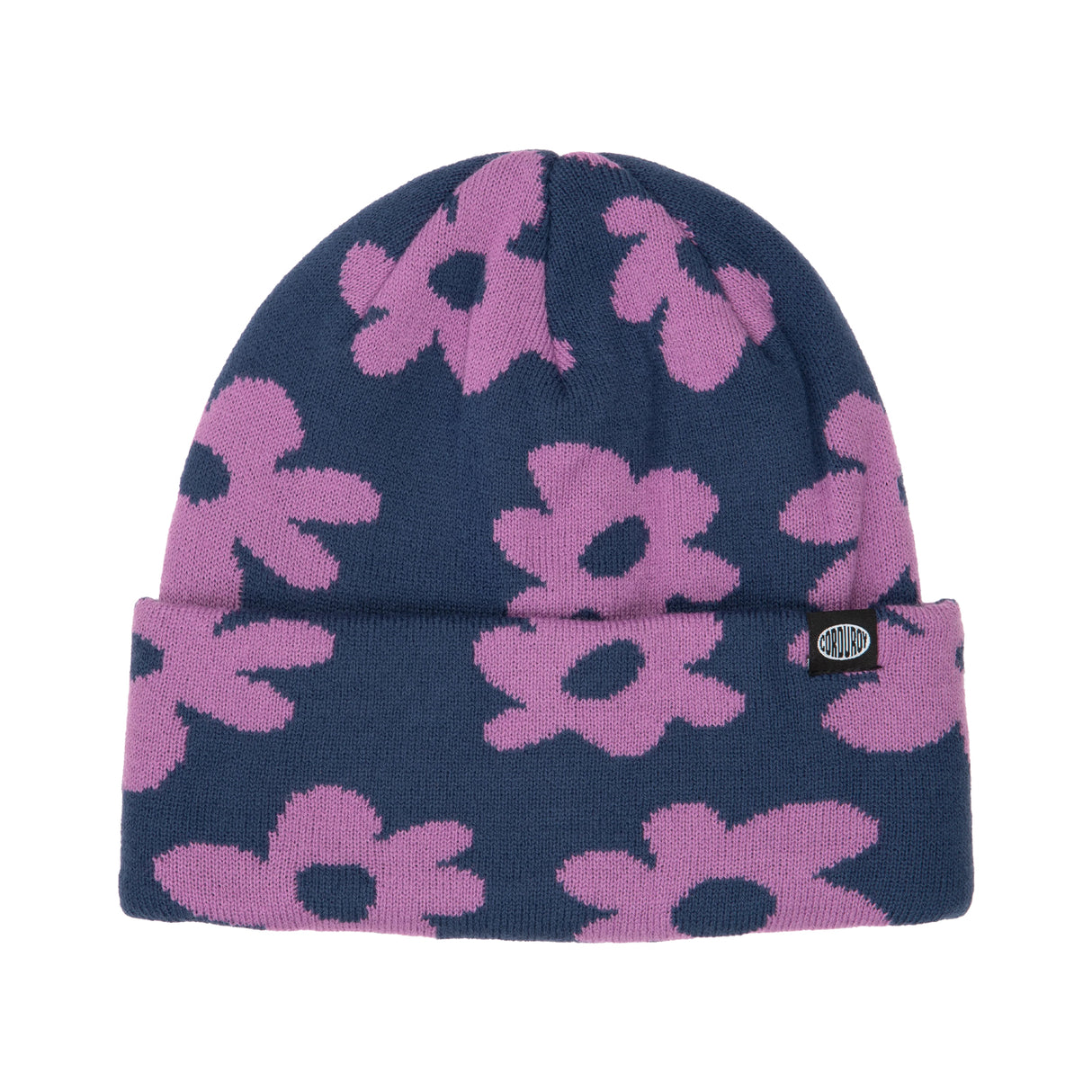 Corduroy Wildflower Beanie