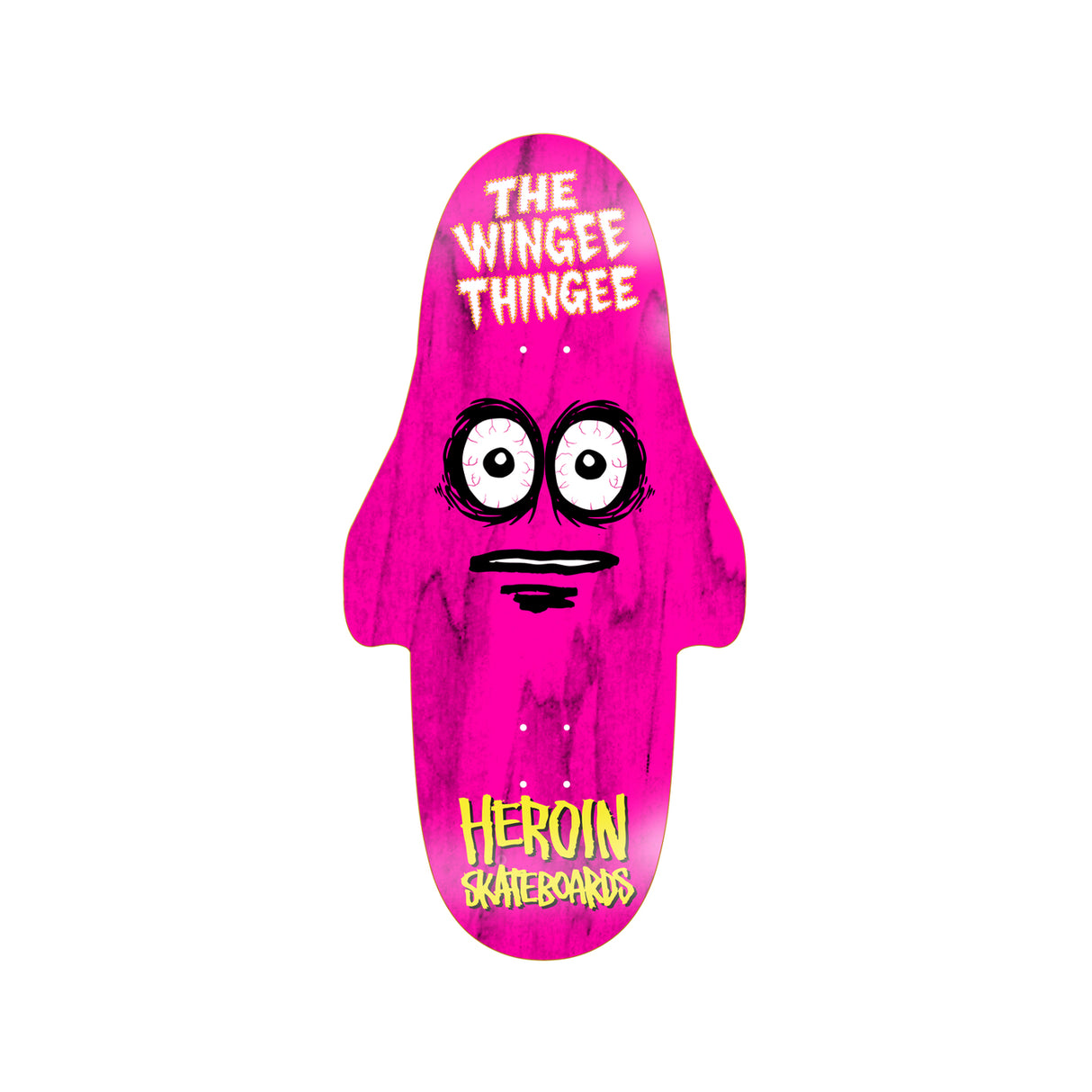 Heroin Wingy Thingee 15.25 Deck w/ Pepper Grip
