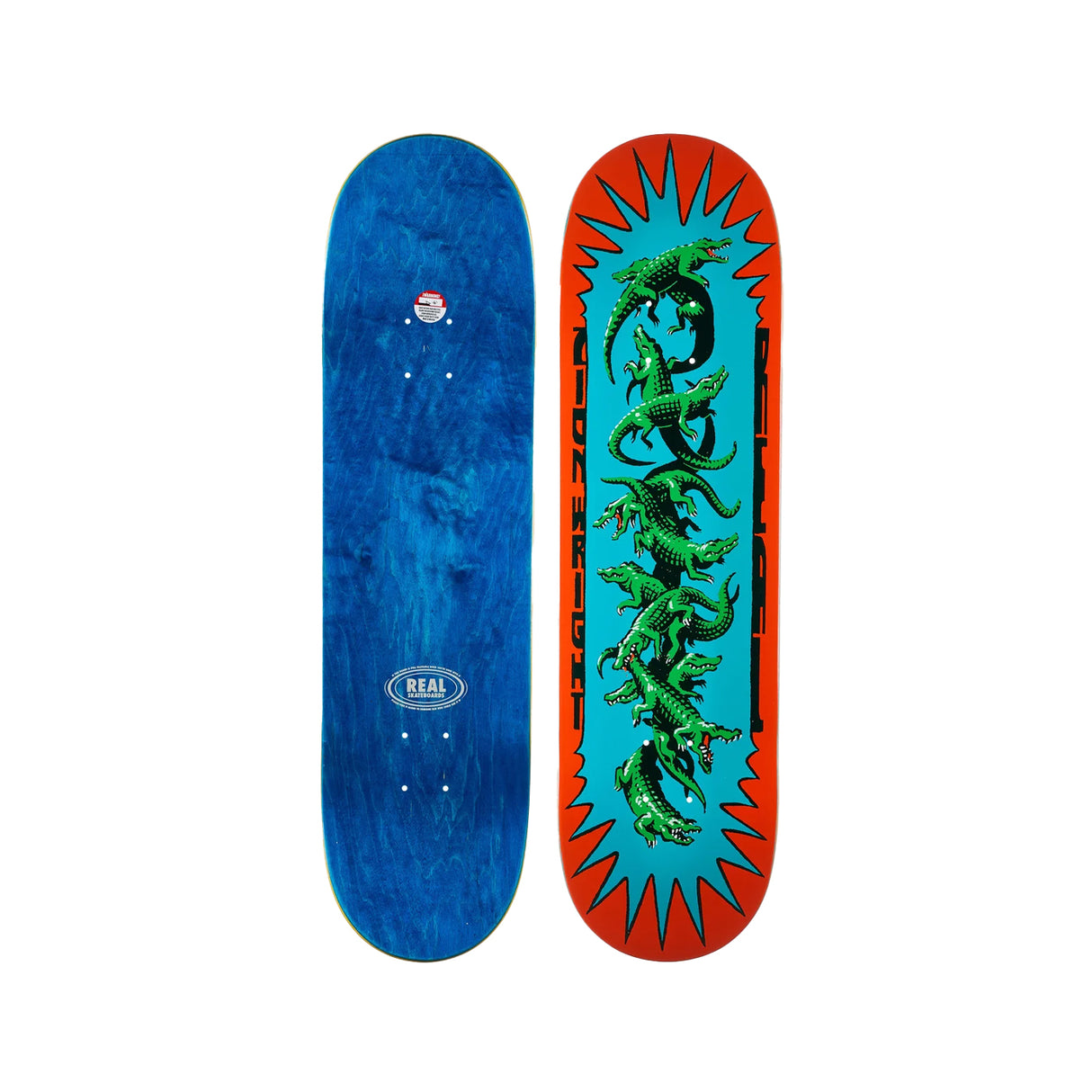 Real Zion Pack Heavyweight 8.5 x 31.85 Deck w/ Pepper Grip
