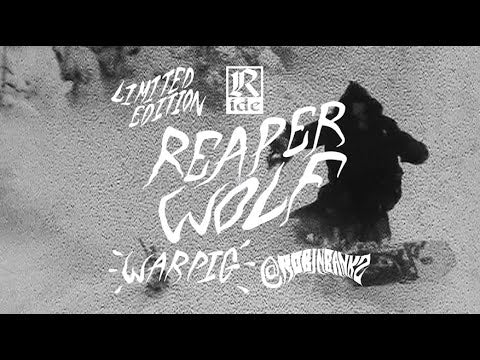 Ride Reaper Wolf Warpig Signed Snowboard