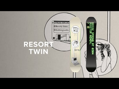 CAPiTA Spring Break Resort Twin Snowboard | 2026