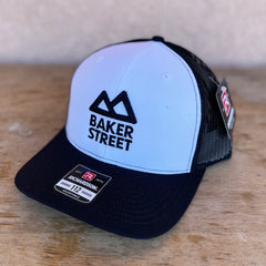 Classic Logo Trucker Hat - Black/White