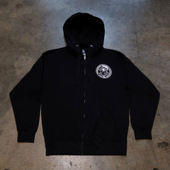 Baker Street For Life Zip Hoodie | Black
