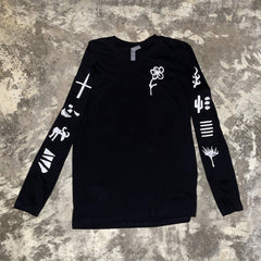 Baker Street x dal0n Long Sleeve Tee | Black