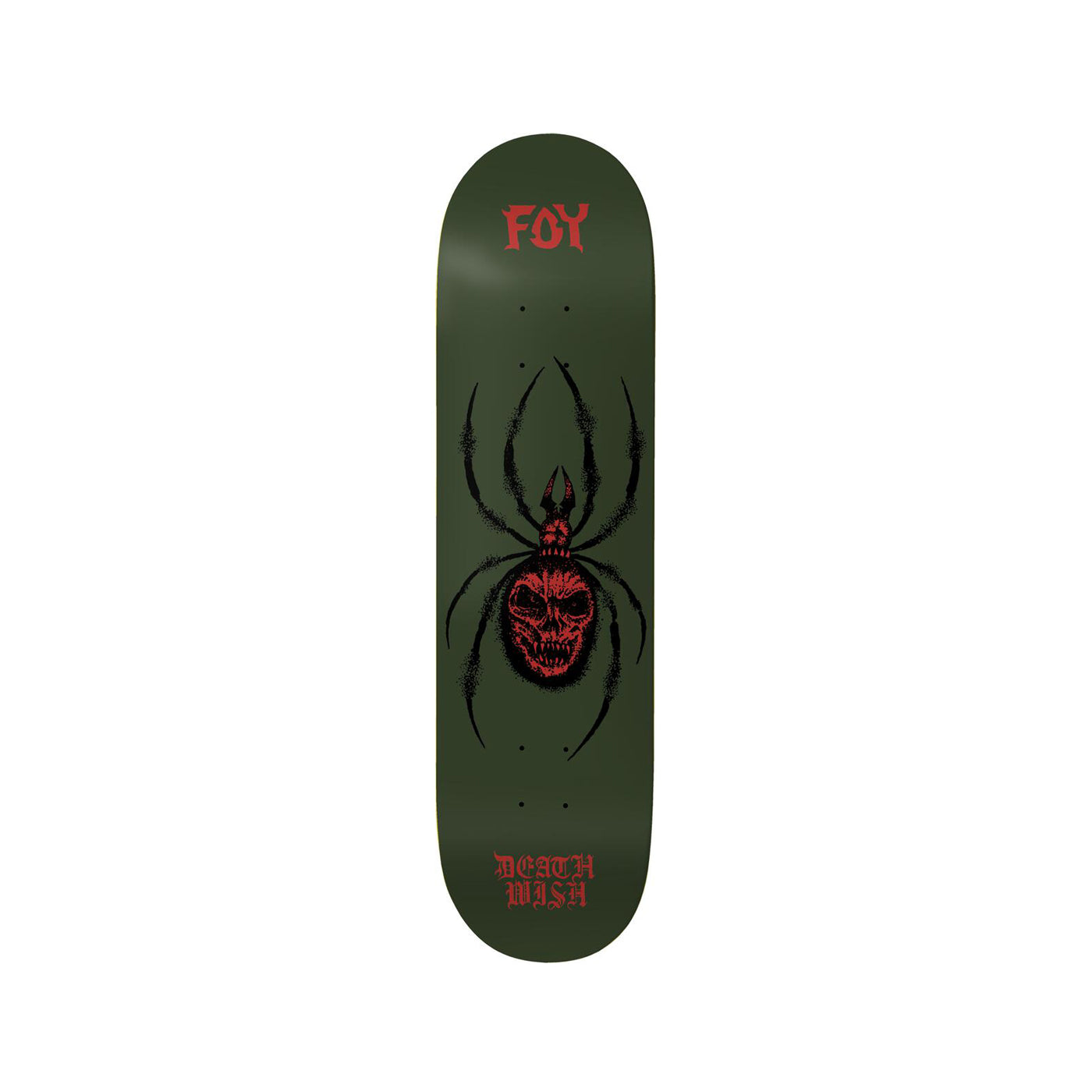 Deathwish JF Arachnophobia 8.0 x 31.5 Deck w/ Pepper Grip | Baker